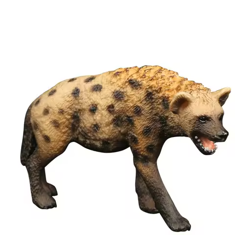 High Quality 8.5cm African Hyena Simulation Of Animal Models Action Figures Toys Collection Gift For