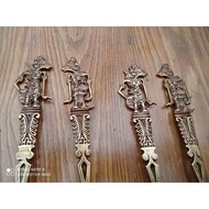Original antique spoon original antique spoon, original classic wayang spoon, original classic wayan