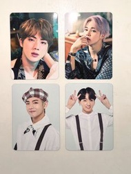 Bts 防彈少年團 官方小卡 Jin Jimin V Jungkook