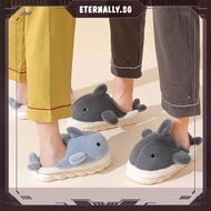 [eternally.sg] Funny Shark Cotton Slippers Comfortable Home Slipper Cute Shark Home Plush Shoes