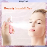 [Redjie.sg] 30ml Mini Nano Facial Sprayer USB Nebulizer Face Steamer Beauty Humidifier