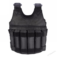 20กก./50กก.Loading Weighted Vestมวยวิ่งสลิงน้ำหนักการฝึกอบรมออกกำลังกายฟิตเนสปรับWaistcoat Jacketทรา