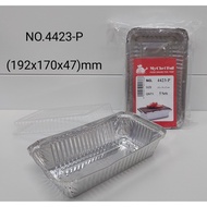 Aluminium Tray 4423P (Rectangular) With Lid