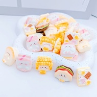 【Shipment within 24 hours】Mini Magnetic French Pretzel Bread Memo Clip Baking Kitchen Fridge Magnet 