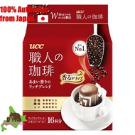 UCC UESHIMA COFFEE Artisan Drip Coffee - Rich Blend with Sweet Aroma - 1 pack (16 bags) Craftsman's Coffee [Direct from Japan] [Made in Japan]