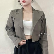 Cirebon Cloth - Eluna Crop Blazer for Women Casual Work Blazer for Women