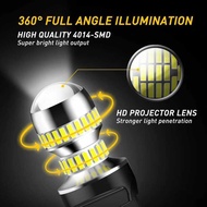 AUXITO 2Pcs T20 7443 W21/5W 7440 Wy21w LED Bulb Car Reverse Lights T25 3156 3157 LED Turn Signal