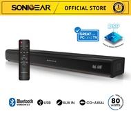 SonicGear SonicBar HD 2000 TV PC Bluetooth 5.3 SoundBar 2.0 Channel Speaker