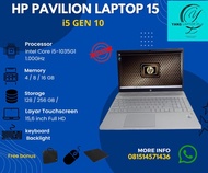 TERBARU! HP PAVILION LAPTOP 15 INTEL CORE i5 GEN 10