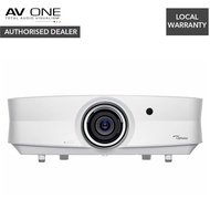 Optoma UHZ65LV 4K UHD Laser Home Cinema Projector - AV One Authorised Dealer/Official Product/Warranty