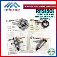 BENELLI RFS150i RFS 150 / TNT25 WATER PUMP FAN IMPELLER SHAFT BEARING 6001 ORIGINAL BENELLI