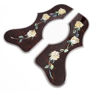 1 PCS  J200 SJ200 Acoustic Guitar Pickguard Shell Inlay 3 Flowers Thickness 2.0 mm