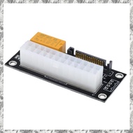 [I O J E] Dual PSU Power Supply Sync Adapter Add2Psu ATX Synchronous Connector Riser Cable Miner Min