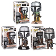 Funko Pop! 〖Star Wars』The Mandalorian Yoda โมเดลตุ๊กตาไวนิลของเล่นสําหรับเด็ก