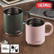 膳魔師 - 日本THERMOS不鏽鋼真空保溫杯 保冷保暖 咖啡杯(新色:深綠) 350ml JDS-351 [平行進口貨品]