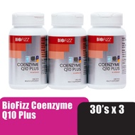 BIOFIZZ Coenzyme Q10 100mg Plus 30'S X 3 CoQ10 Supplement Q10 Supplement Antioxidant Supplement 抗氧化 
