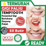 Termurah gigi palsu / lepasan temptooth 50 butir DL