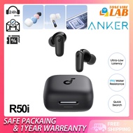 🎧BassUp🔥 Soundcore by Anker R50i Earbuds A3959 Bluetooth 5.4 45H Playtime 2-in-1 Charging Case BassU