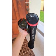 Second-Hand Golf Clubs Good Condition Taylormade Stealth U3 Loft 19 Hybrid Head With cover