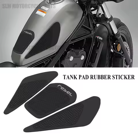 For Honda REBEL500 REBEL300 REBEL CMX 500 CM500 CM300 Motorcy Tank Rubber Sticker Protector Sheath K