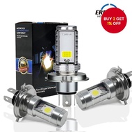 ERRUSON LED H6/P15D/H2 Bike Headlight (100% Brighter) | H2/H4 3-Leg Design in Blue/White ERRUSON LED