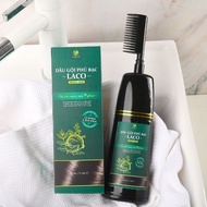 Dầu Gội Phủ Bạc chính hãng Laco Black Hair 200ml giúp tóc đen tự tin sau 9 phút