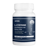LIFE. L Cysteine 500mg 100 Tablets for Skin Whitening Hair Strength Supplement