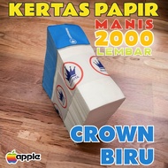 (DISKON) COD Kertas Papir Manis Pabrikan Crown Biru