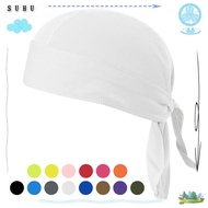 SUHUHD 2PCS Bicycle Sweat-wicking Cap, Polyester Quick-dry Cycle Headscarf, Fashion Multicolor Cycle