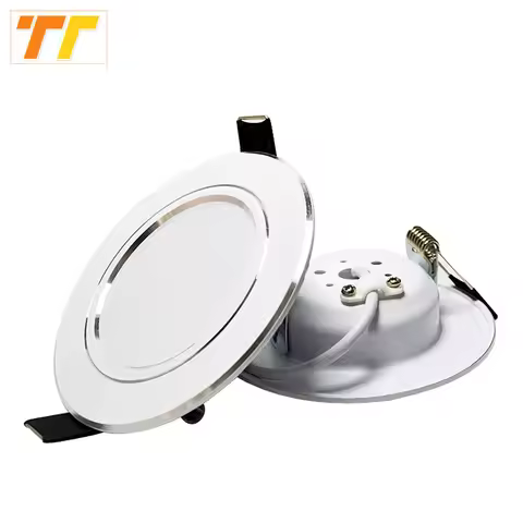 High power Led Downlight white 3W 5W 7W 9W 12W 15W 18W 220V LED Ceiling bathroom Lamps living room H