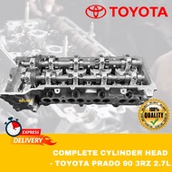 Toyota PRADO 3RZ-FE 2700cc Cylinder HEAD Complete