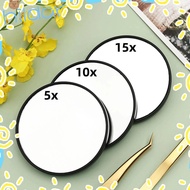 HLAR Makeup Mirror, 5x/10x/15x Round Magnification Mirror, With Suction Cup Blackhead Magnifying Mir