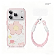 Flower Antishock Cute Casing Realme Note 70 C85 Pro C75X 60X Casing