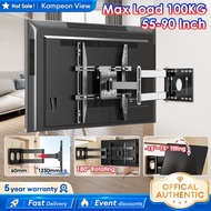 Universal TV Bracket 26-90 inch Heavy Duty Extendable Full Motion Adjustable TV Wall Mount Bracket P
