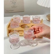 Set of 6 Glass Cups