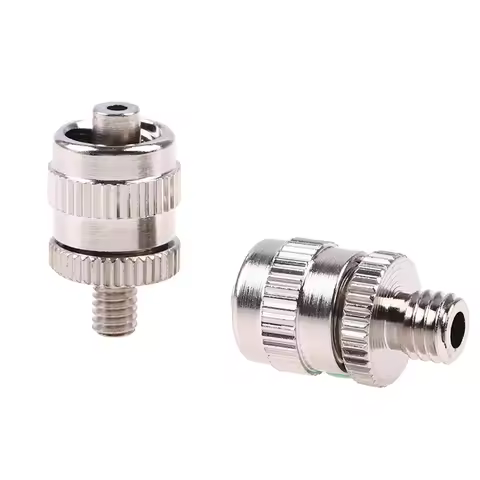 M4 M5 M6 M8 Screw Thread Nickel Plated Brass Syringe Metal Luer Lock Adapter