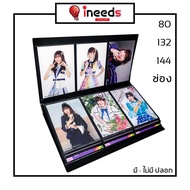 Heavy Photo File BNK48 Album 3 Rows 144/132/80 Photos (Black/Clear)