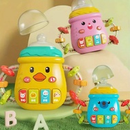 Children's toys: Baby gums (Milk bottle shape - battery powered) for 10 month old babies, No. 668-23