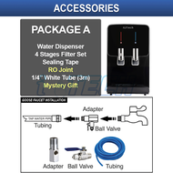 I-TECH Hot Normal / Hot Cold Desktop Water Dispenser Model M2 / M5 - 4 Stages Korea Filter Halal Cer