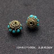 Nepal Copper Beads Spacer Bead Accessories diy Keychain Accessories Thailand Amulet Chain Accessorie