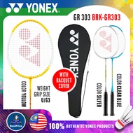 BPS Yonex Badminton Racket GR 303 U/G3 with String Tennis Raket Free Casing Outdoor Sport Equipment BRK-GR303