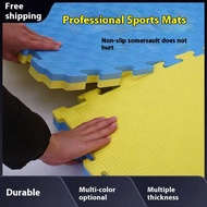 Taekwondo Mats Dance Martial Arts Sanda Thickening Training Special Foam Kindergarten Mat 1 M by 1 M