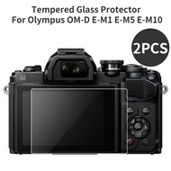 2PCS Tempered Glass Protector For Olympus E-M1 E-M5 E-M10/EM1 EM5 EM10 Mark II III IV Camera Screen 