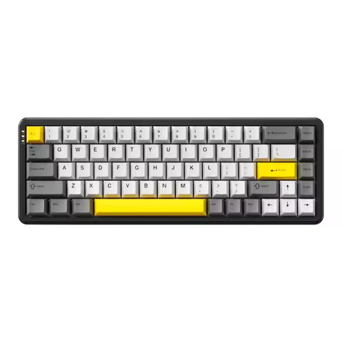 AJAZZ AK680 MAX Wired Gaming Magnetic Switch Keyboard Equipped with Top-mount Structure/ Aluminum al