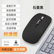 AIArtificial Intelligence Bluetooth Dual-Mode Wireless Mouse Voice Typing Translation Search Rechargeable Speaking Typing Mouse
