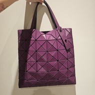 ISSEY MIYAKE BAOBAO 6x6手提包 蘭花紫 霧面