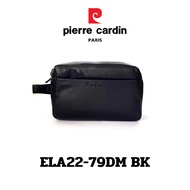 Pierre Cardin (ปีแอร์การ์แดง) กระเป๋าถือ กระเป๋าทรงสี่เหลี่ยม กระเป๋าหนังแท้ กระเป๋าคลัตช์ รหัส ELA22-79DM พร้อมส่ง ราคาพิเศษ