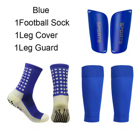Football Sports Accessories Soccer Socks Football Shin Pad Anti Slip Grip Sock Elastic Leg Guard Cal