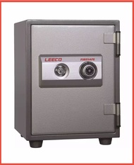 ตู้นิรภัย ตู้เซฟ ลีโก้ ยี่ห้อ Leeco safe รุ่น ES-7 นน 25กก. ขนาด 33.6x36.8x44 cm  กันไฟ60นาที รับประกัน1ปีจากผู้ผลิต