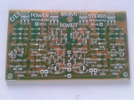 pcb power ampli 60 watt stereo bravo